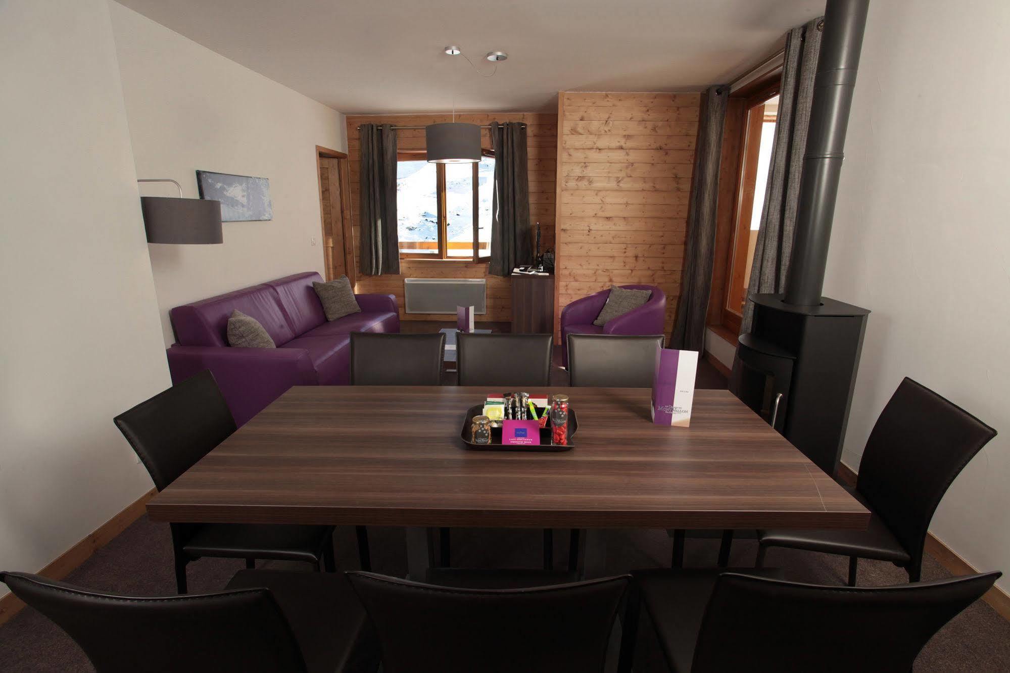 Residence Le Chalet Du Mont Vallon Сен-Мартен-де-Бельвиль Экстерьер фото