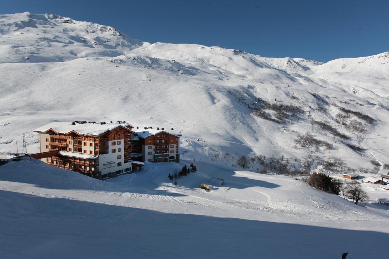 Residence Le Chalet Du Mont Vallon Сен-Мартен-де-Бельвиль Экстерьер фото