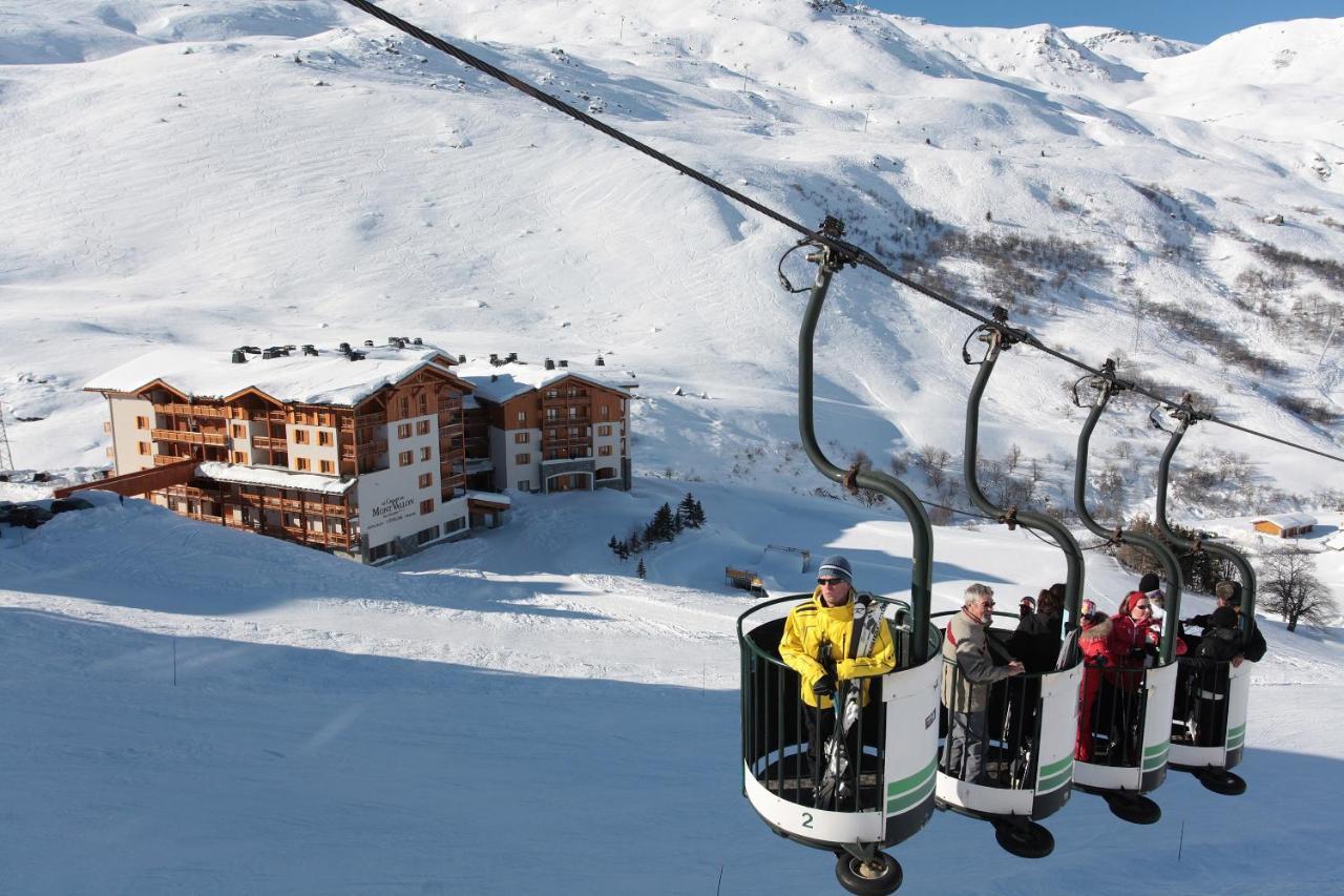 Residence Le Chalet Du Mont Vallon Сен-Мартен-де-Бельвиль Экстерьер фото