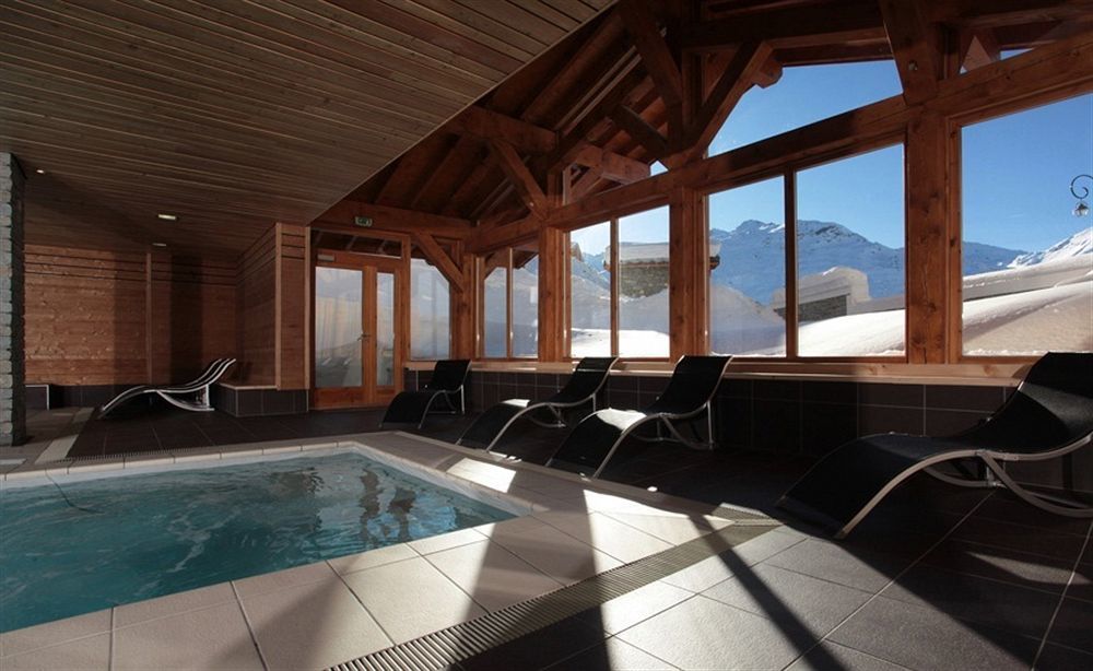 Residence Le Chalet Du Mont Vallon Сен-Мартен-де-Бельвиль Экстерьер фото