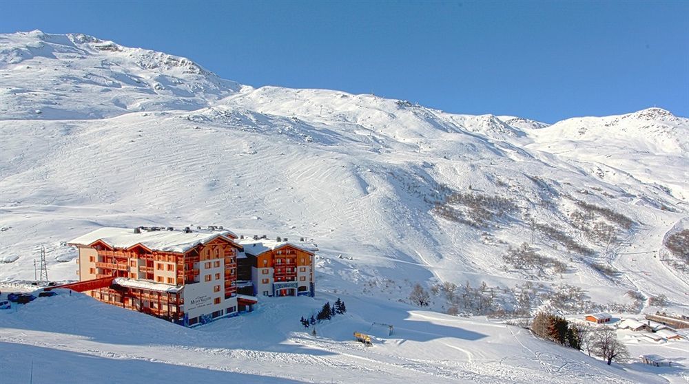 Residence Le Chalet Du Mont Vallon Сен-Мартен-де-Бельвиль Экстерьер фото